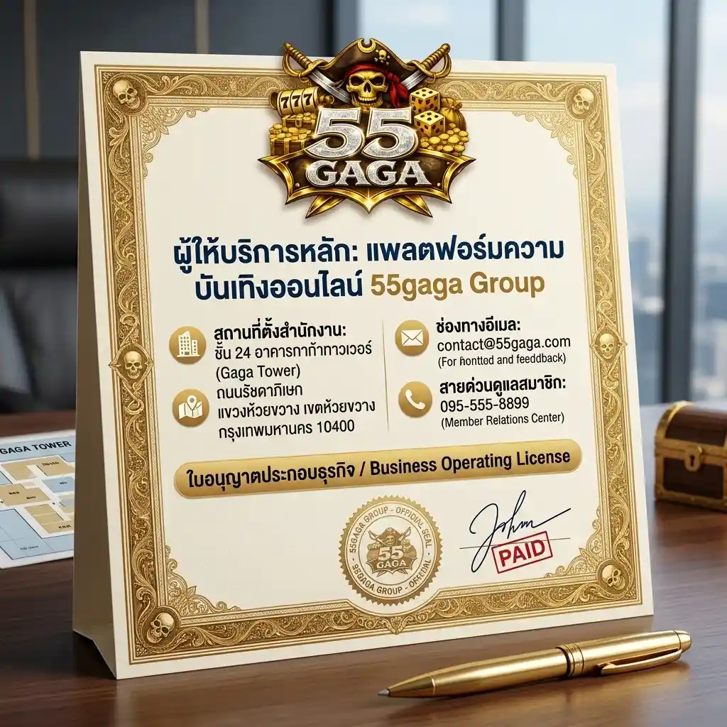 ติดต่อเรา 55gaga ศูนย์ช่วยเหลือสอบถามเกมสล็อตออนไลน์ 24 ชม.